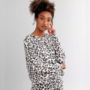 Women's Leopard Print Pajama Set